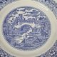 set of 4 flat plates ironstone