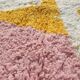 Unique Moroccan rug in natural wool 3x2 m