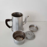 Old tin coffee maker