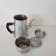Old tin coffee maker