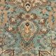 Vintage turkish rug 205x120 cm shabby carpet central anatolian medium