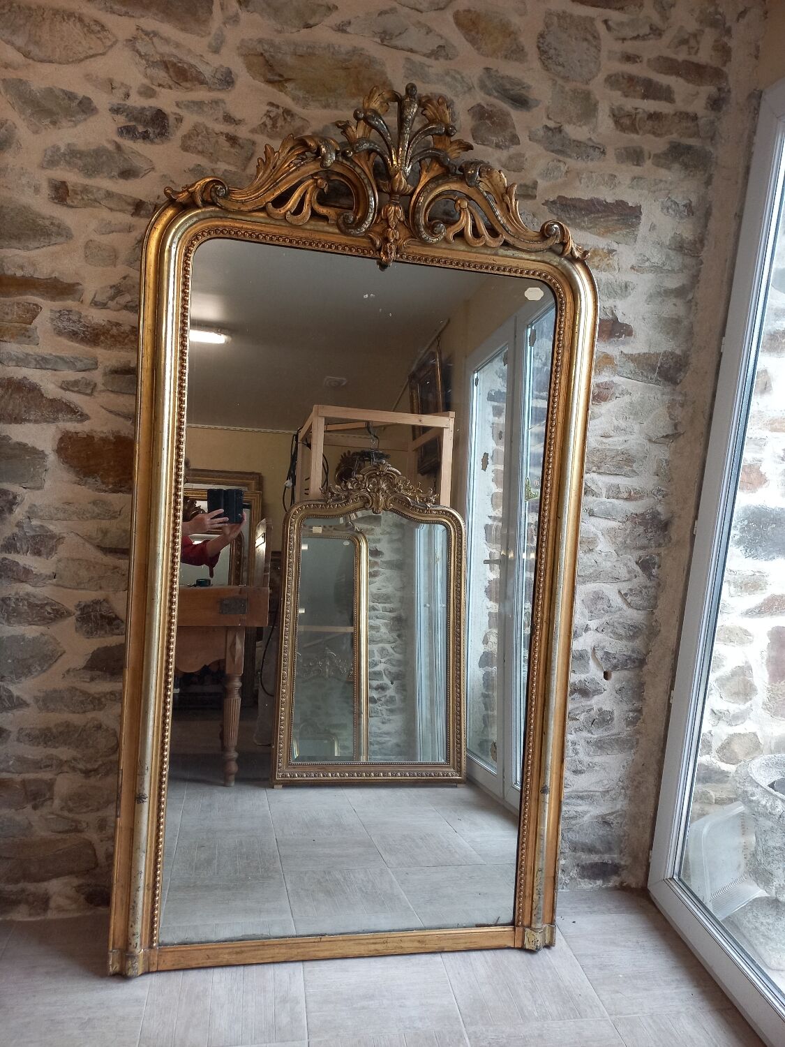 Miroir époque Louis Philippe 2m x 1m10