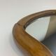 Wood wall mirror 26x30cm
