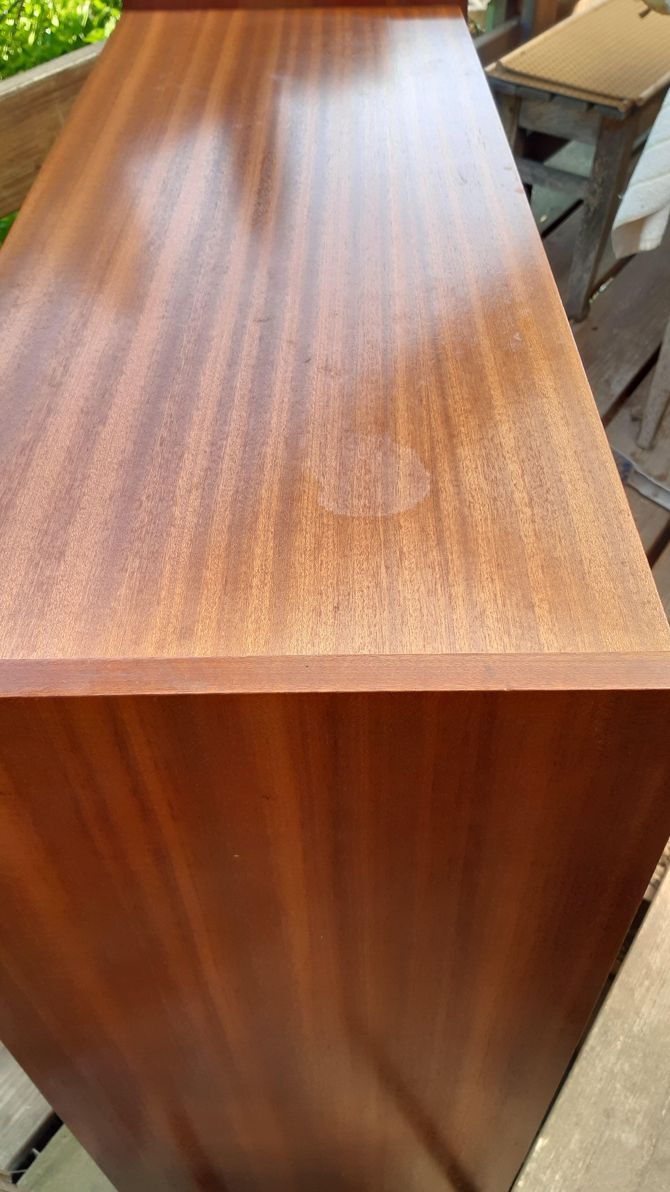 Vintage furniture compass feet