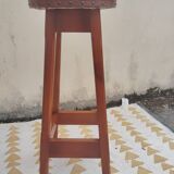 Paire de tabourets de bar vintage