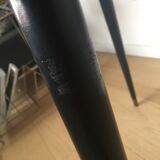 Coffee table vintage tripod feet compass