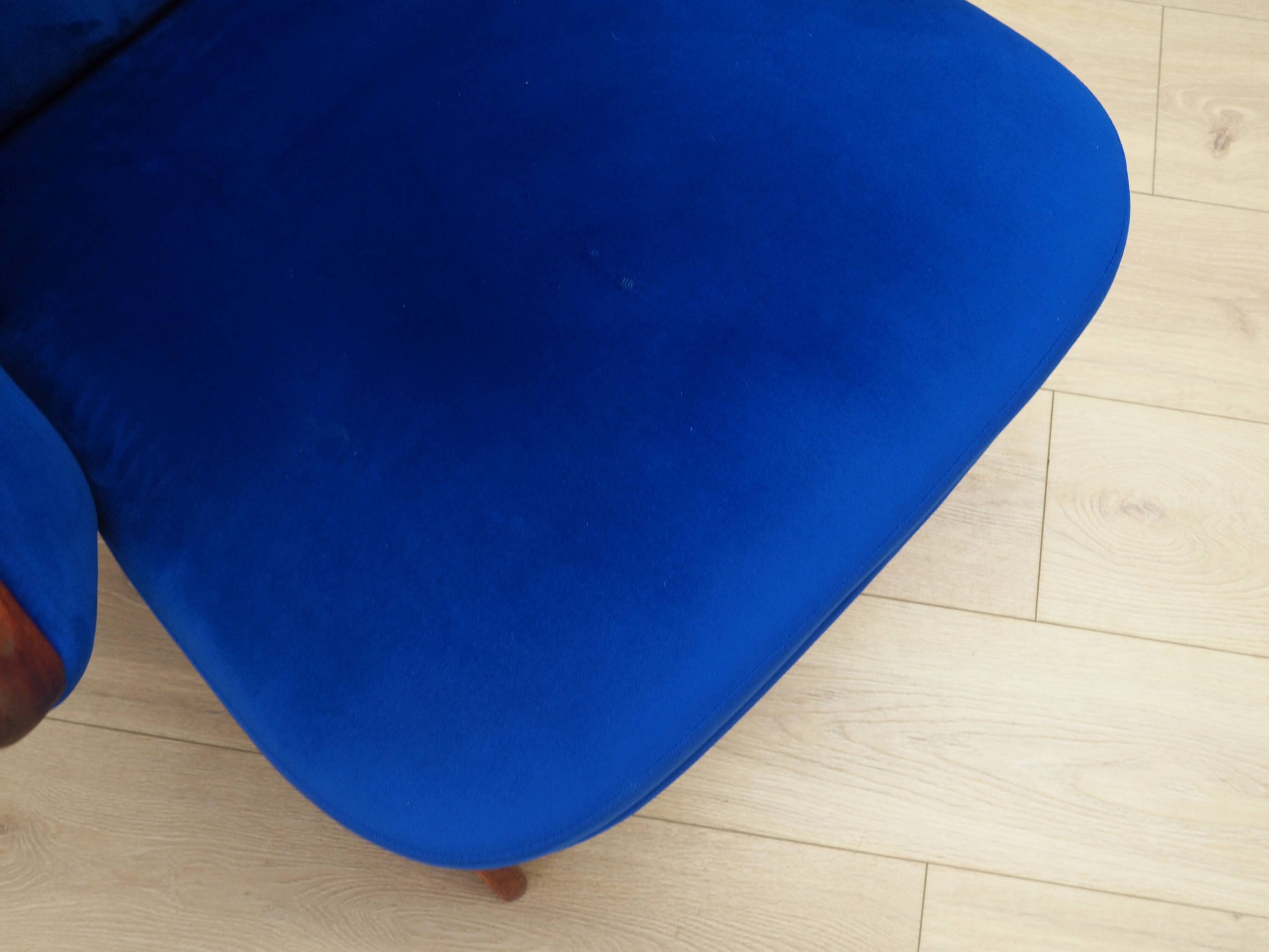 Blue living room set, Danish design, 1960s, designer: Chresten Findahl Brod