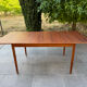 Scandinavian extendable dining table 1960