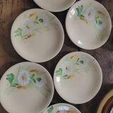"LONGCHAMP" dessert plates