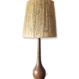 Mid-century earthenware table lamp, France 1950s