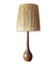 Mid-century earthenware table lamp, France 1950s