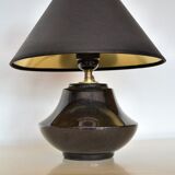 Lamp Black Marble 1960 s
