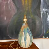 Vintage signed ceramic lamp