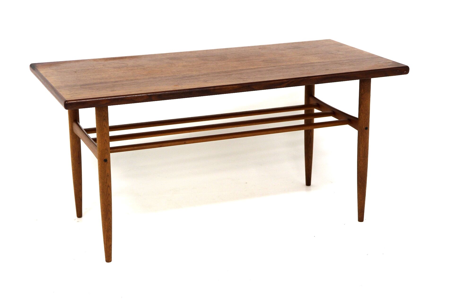 Teak coffee table, Alberts, Sweden, 1950
