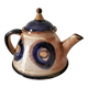 Red earthenware teapot