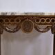 Small Carved Wood Wall Console, Louis XVI style, Napoleon III period – Mid-19th century