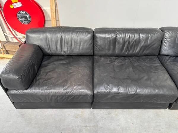 XXL modular De Sede DS76 sofa / daybed, Swiss design 1970s