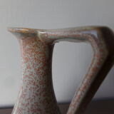 Glazed ceramic handle pitcher Fournier Demars