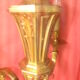 solid bronze chandelier with 5 light arms