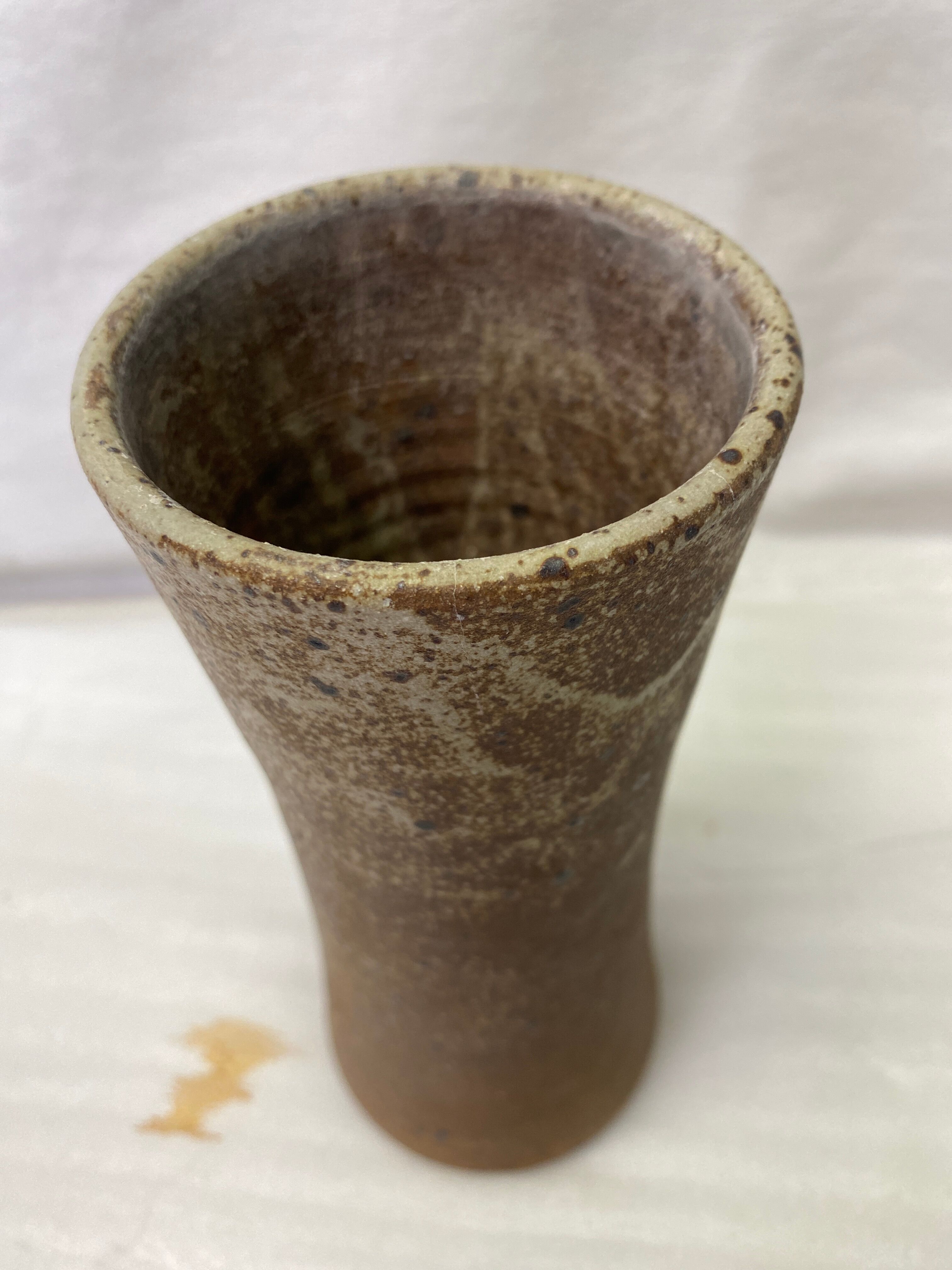 Vintage sandstone vase