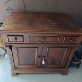 Walnut bathroom furniture