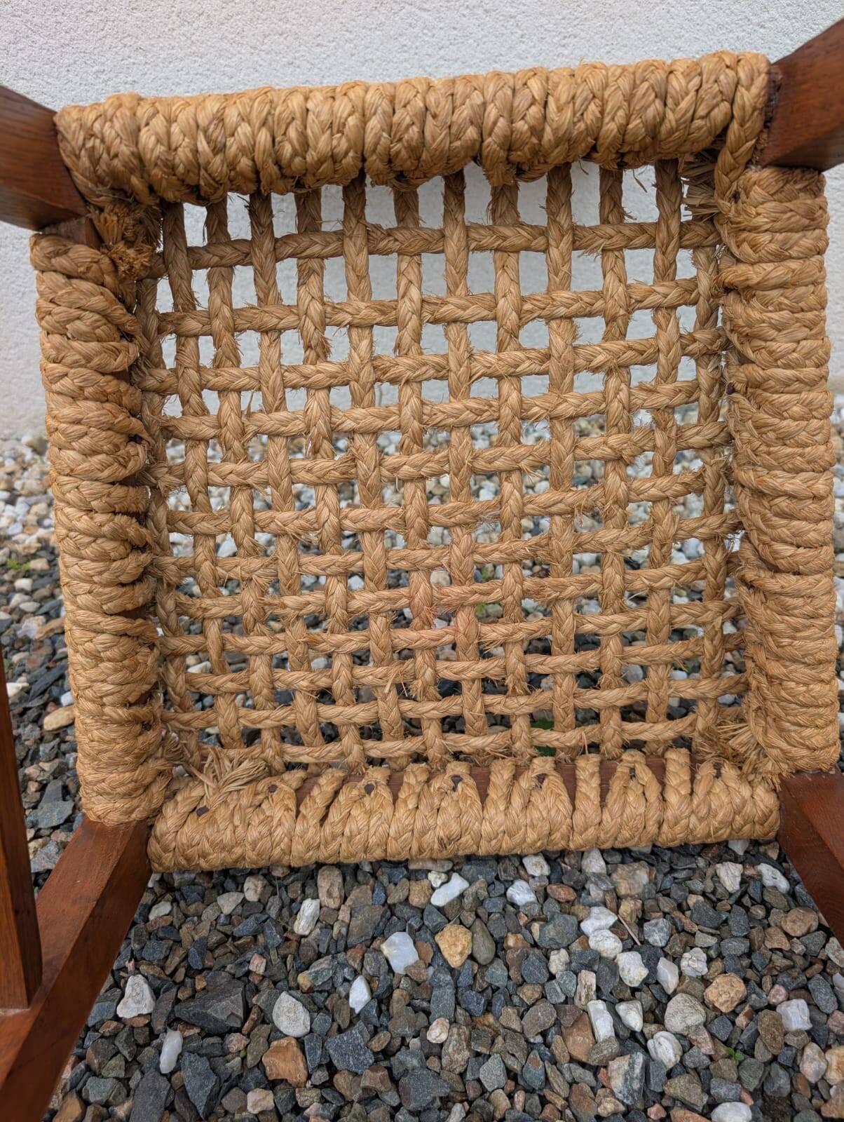 4 chairs from the 1950s attributed to Audoux & Minet.
