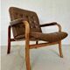 Vintage Retro Mid Century Scandinavian Gøte Møbler Lounge Chair By Nassjo Ab