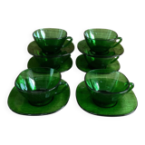 6 green VERECO cups