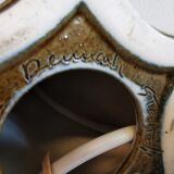 Ceramic table lamp from Danish Søholm, estimated 1960-1980.