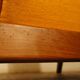Armchair "Kangaroo" in velvet feet compass