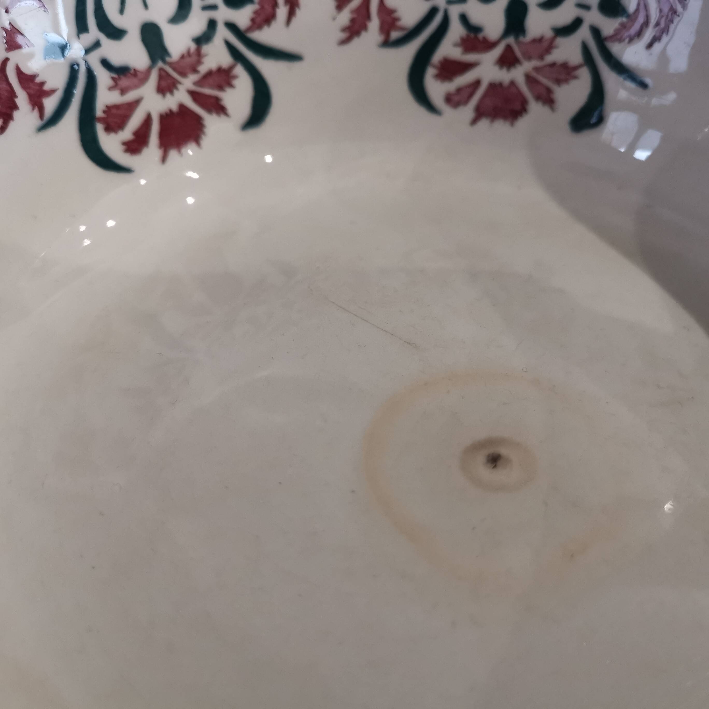 Salad bowl from the Onnaing earthenware factory