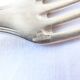 6 Christofle art deco style silver-plated forks