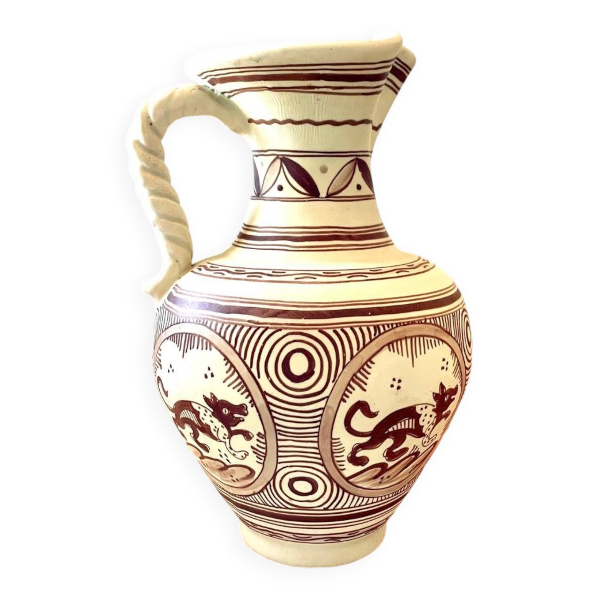 Vase amphore Talavera de la Reina