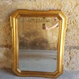Louis Philippe mirror with gold leaf 51x92cm