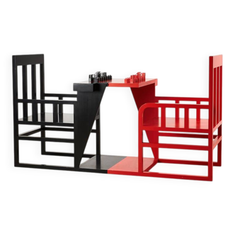 Extremely rare 'Workers Club' Chess Table by Alexander Rodchenko 1925/1979