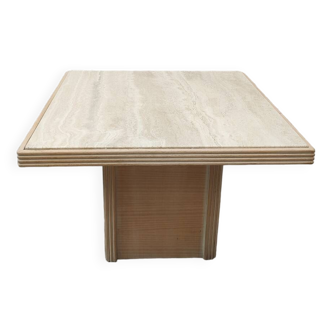 Table basse travertin