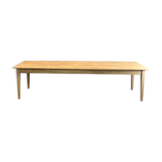 Farmhouse table 300 cm in solid ash