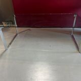 Glass coffee table