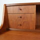 Mid- Century modern teak secretary- cabinet, 1960 Denmark