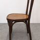 Set of 8 Baumann bistro chairs in bent beech, France circa 1930.