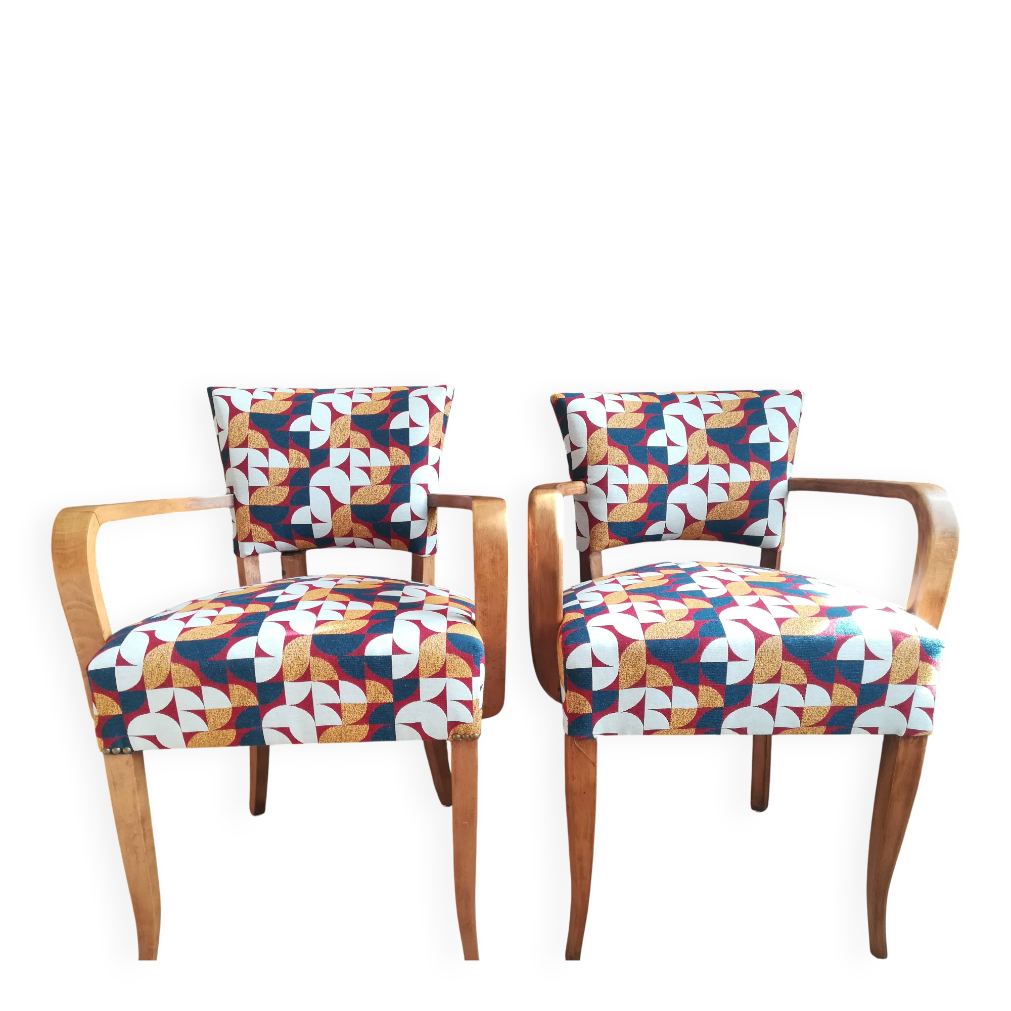 Fauteuils Bridge Art Déco