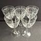 5 Saint Louis Manon wine glasses