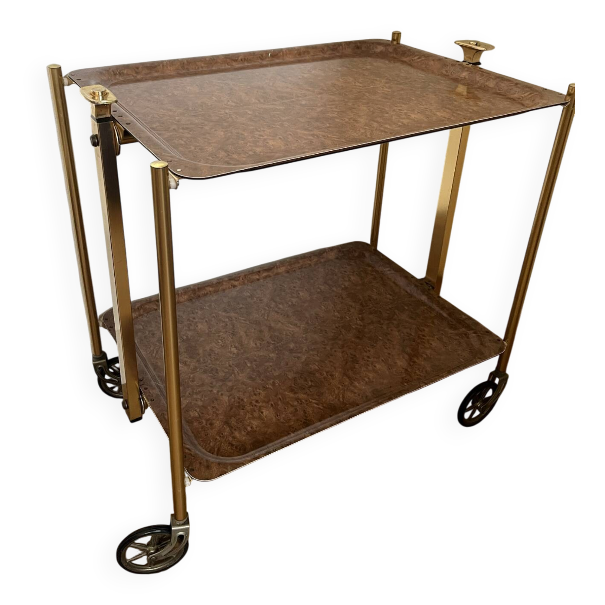 Folding serving table Platax in superb vintage condition.