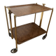 Folding serving table Platax in superb vintage condition.