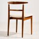 Chaises modèle 465 en bois de rose par Helge Sibast et Børge Rammersk