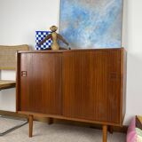 Scandinavian teak sideboard 60'