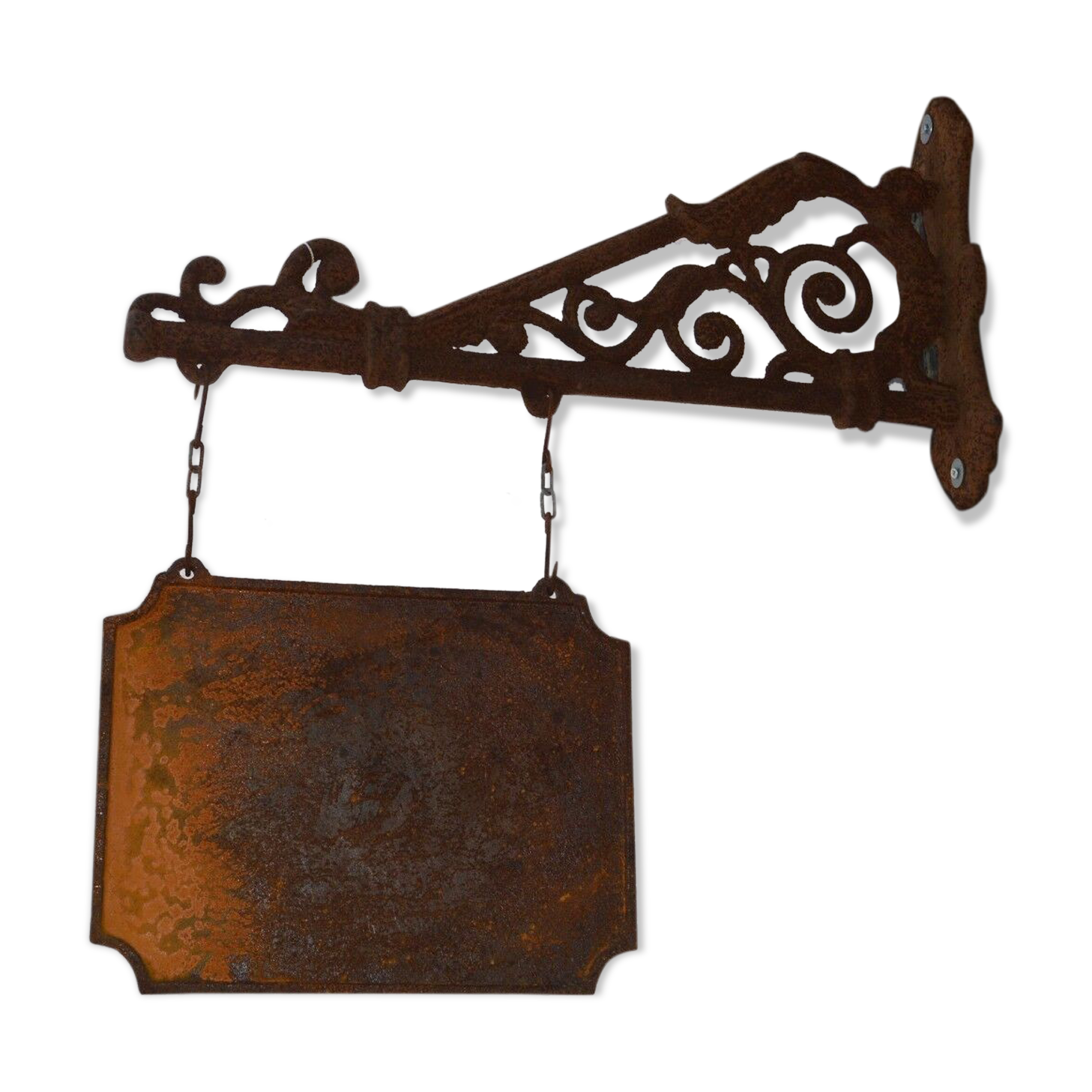 Cast iron trade sign