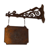 Cast iron trade sign