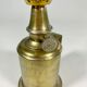 Pigeon L'Avenir style gasoline lamp in brass fully restored