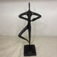 Bronze abstract ballerina statue Bodrul Khalique